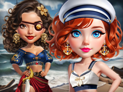 Pirate Princess vs Sailor Sweetheart: Style Showdown!